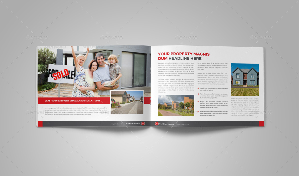 Real Estate Property Brochure Catalog v6, Print Templates GraphicRiver